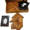 Logic Tangram Set with Play Cards