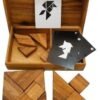 Logic Tangram Set with Play Cards