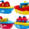 Magnetic Boat Bath Toy Set