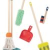 Pretend Play Wooden Cleaning Set