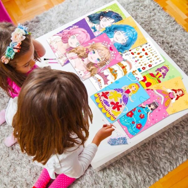 DIY Princess Paper Craft & Dress-Up Kit for Kids