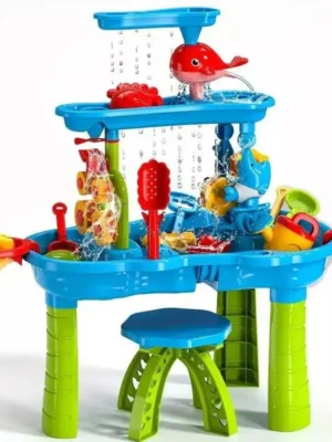 AquaCascade 3-Tier Sand & Water Play Table